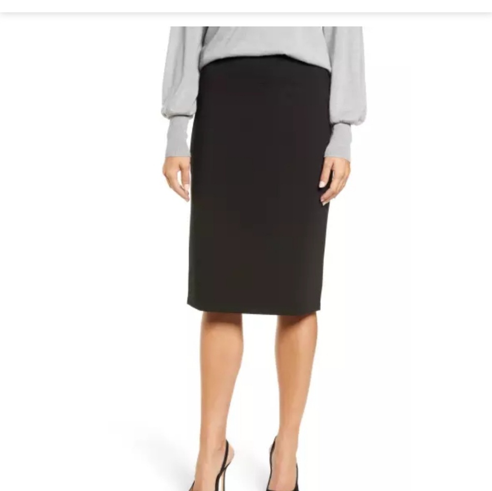 Ponte Pencil Skirt by Halogen